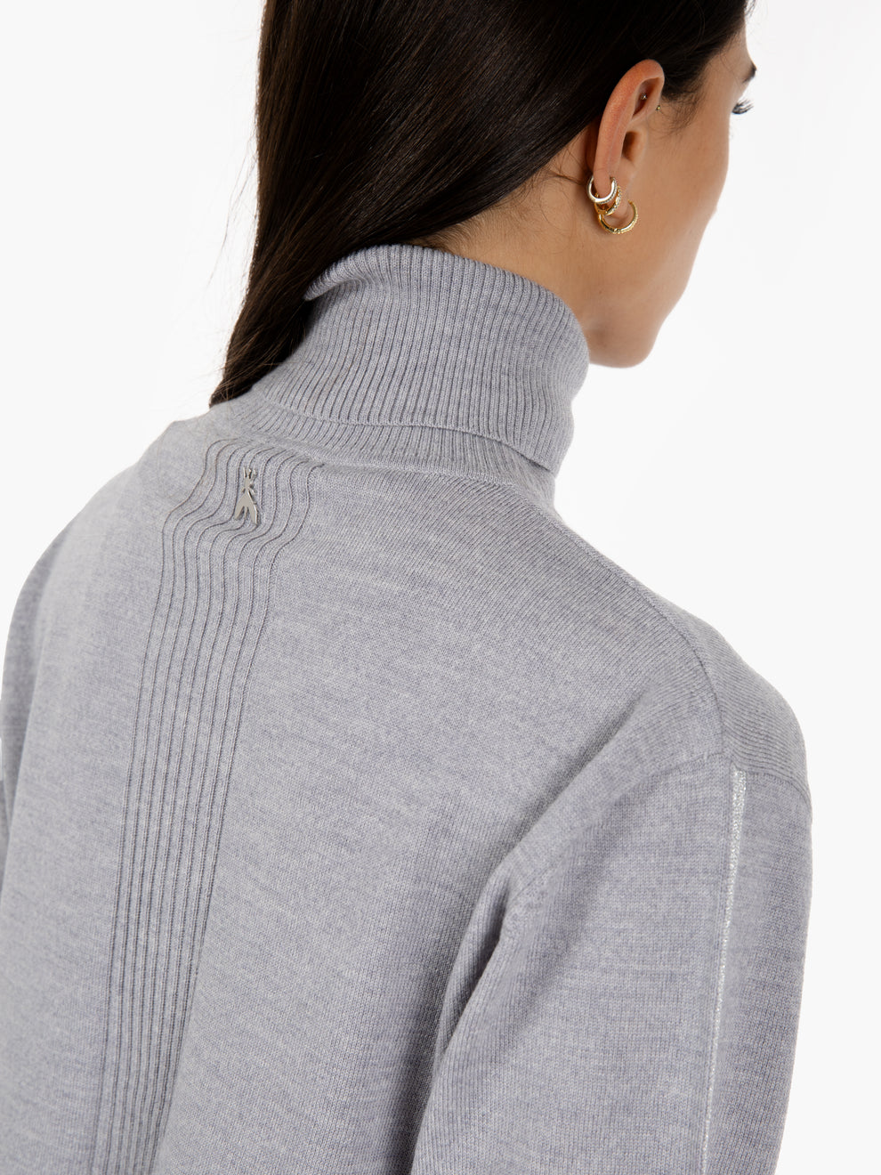 Maglione a collo alto Mistery grey