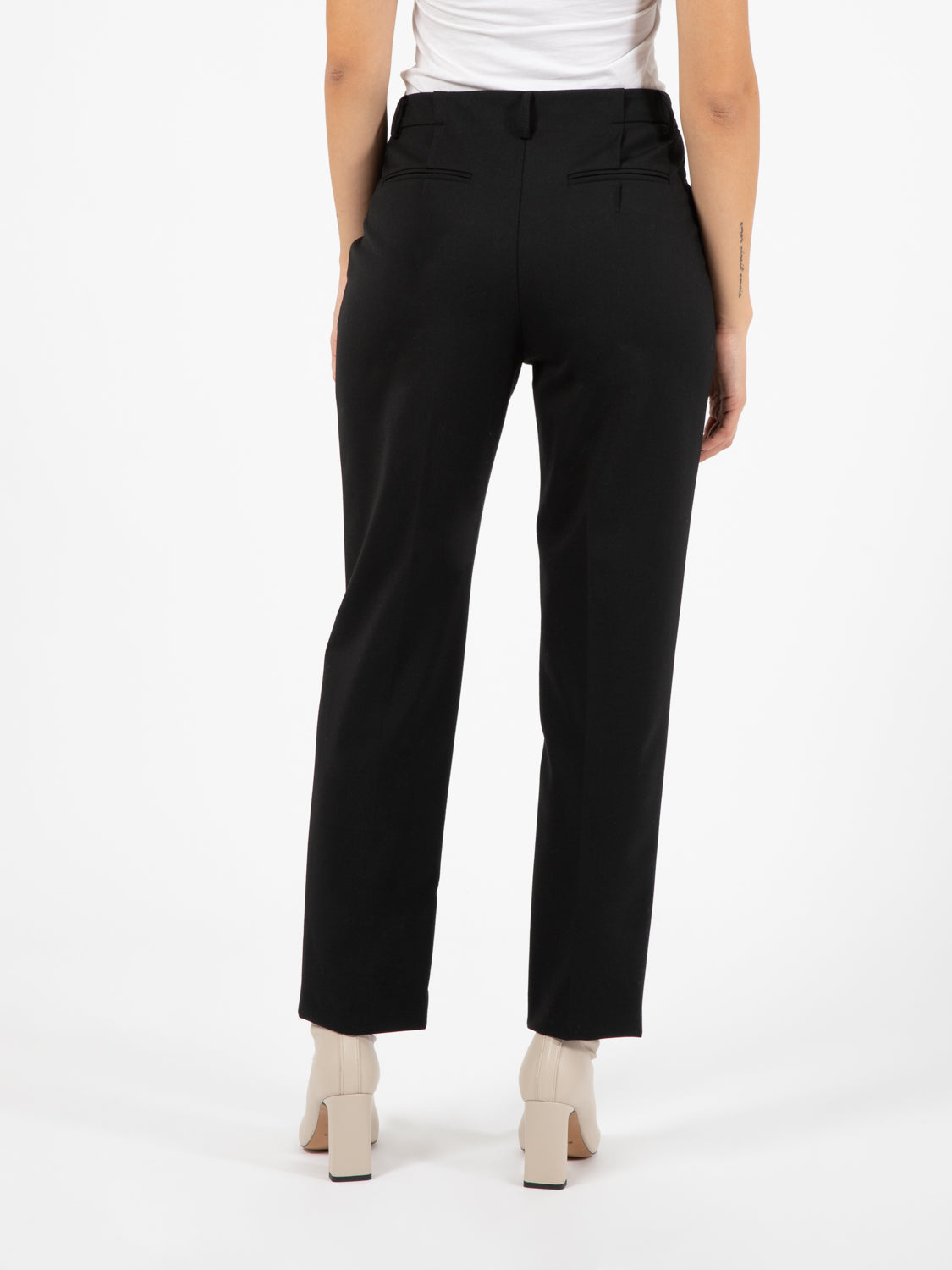 Black cigarette pants