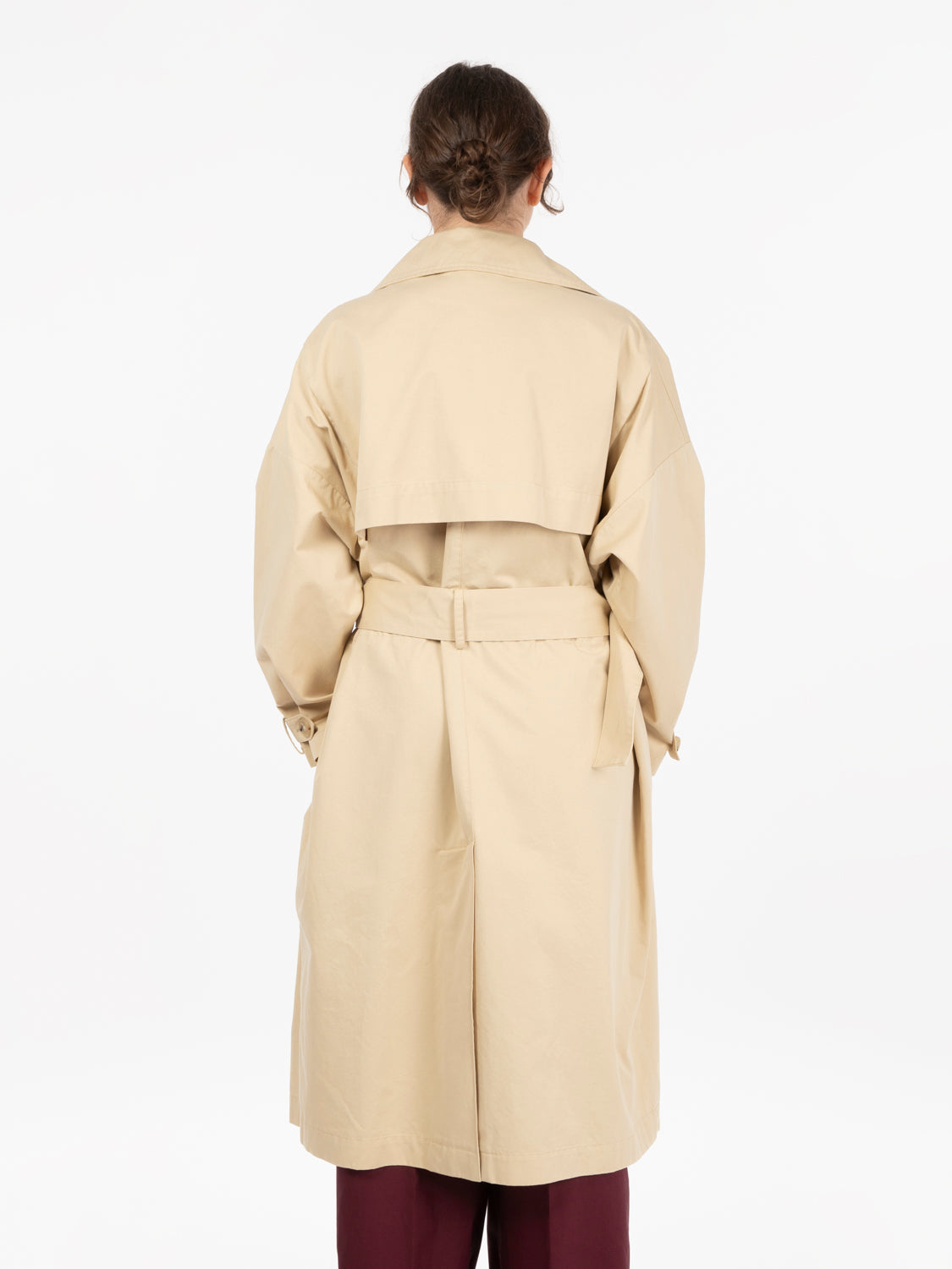 Trench over desert beige