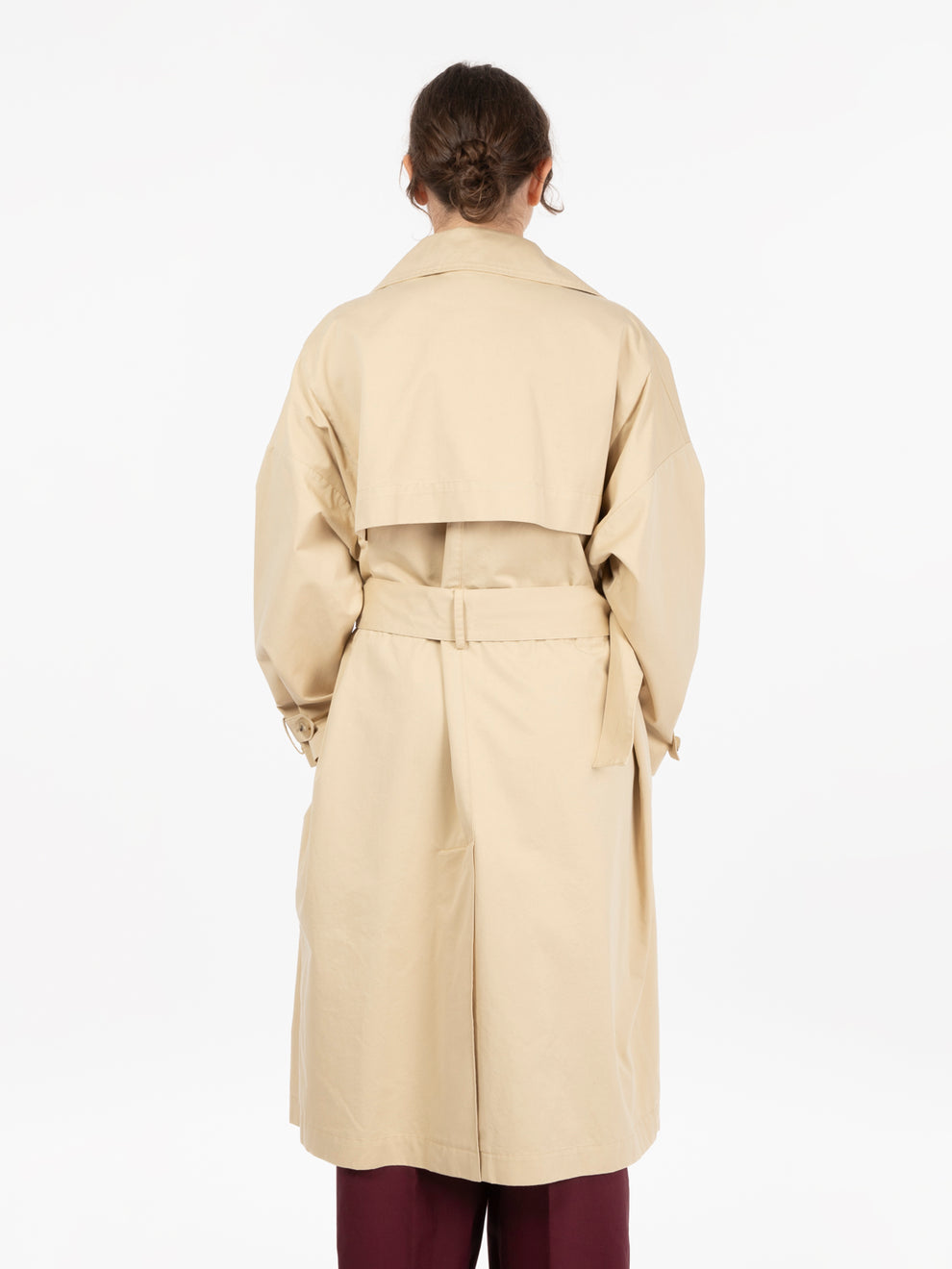 Trench over desert beige