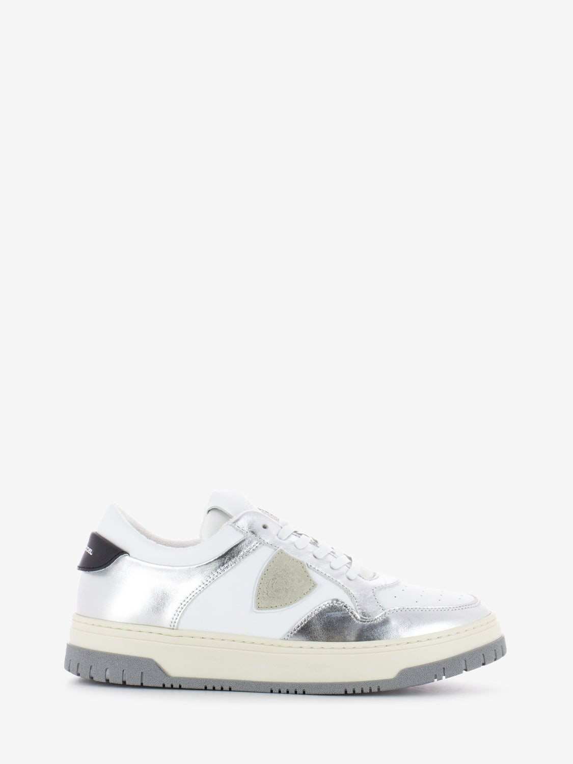 Lyon laminè white / silver / black / beige