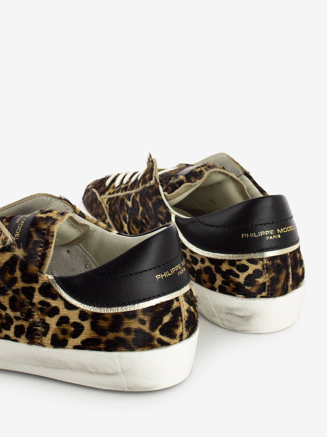 Prsx leopard print brown / black / gold