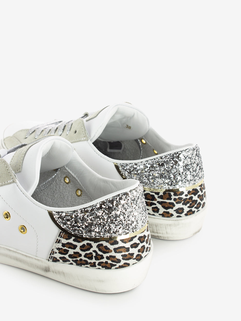 Prsx white / platinum / silver / leopard / gold