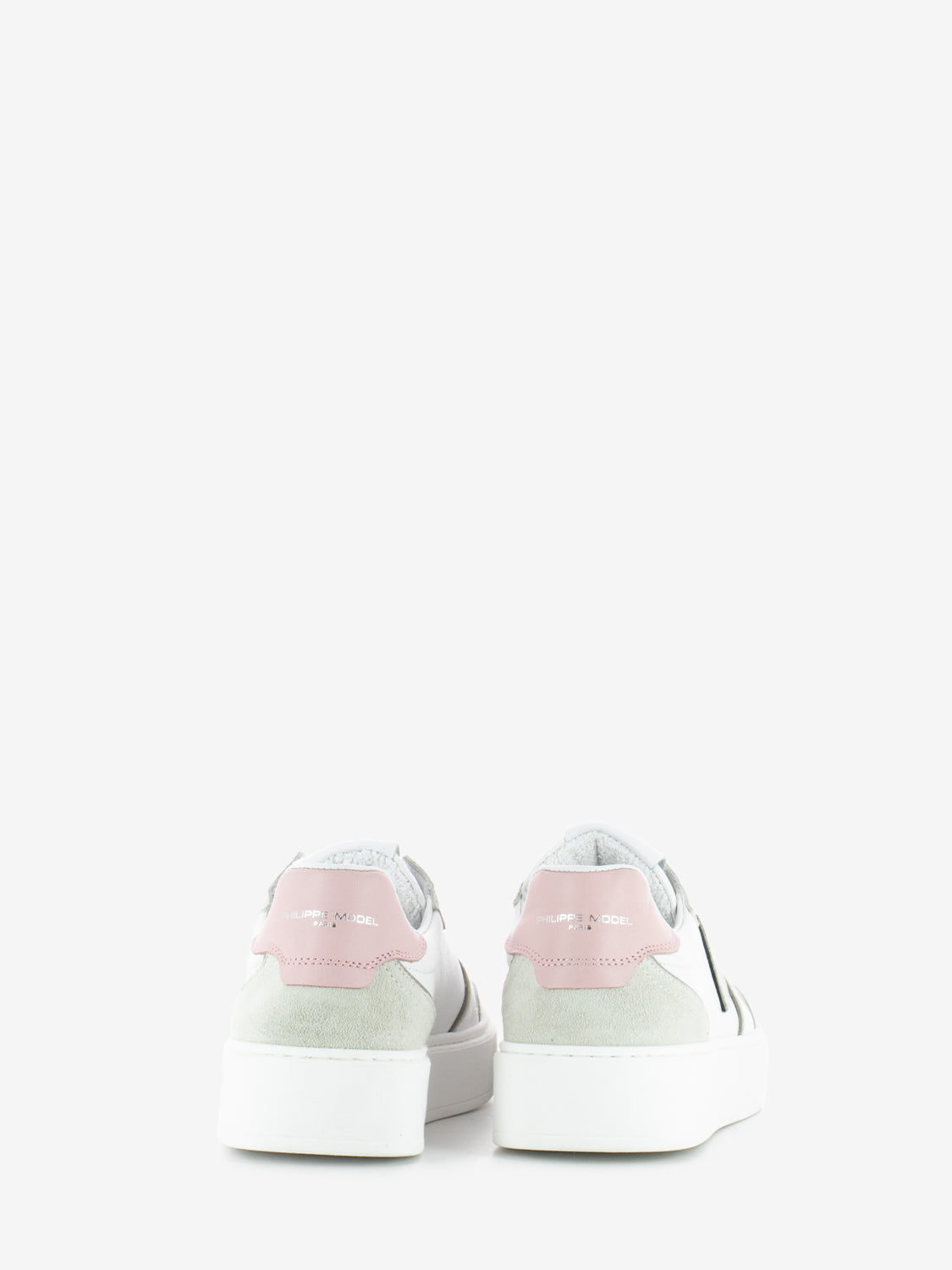 Sneakers Low veau white / pink