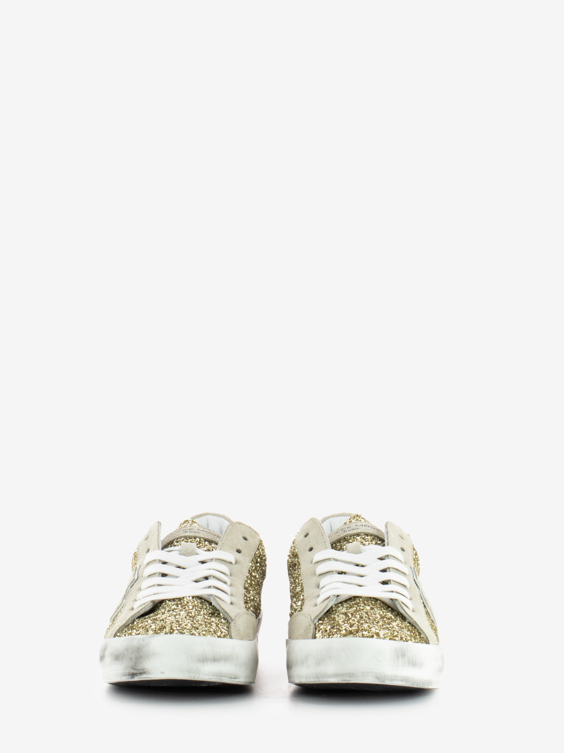 Sneakers Prsx glitter oro