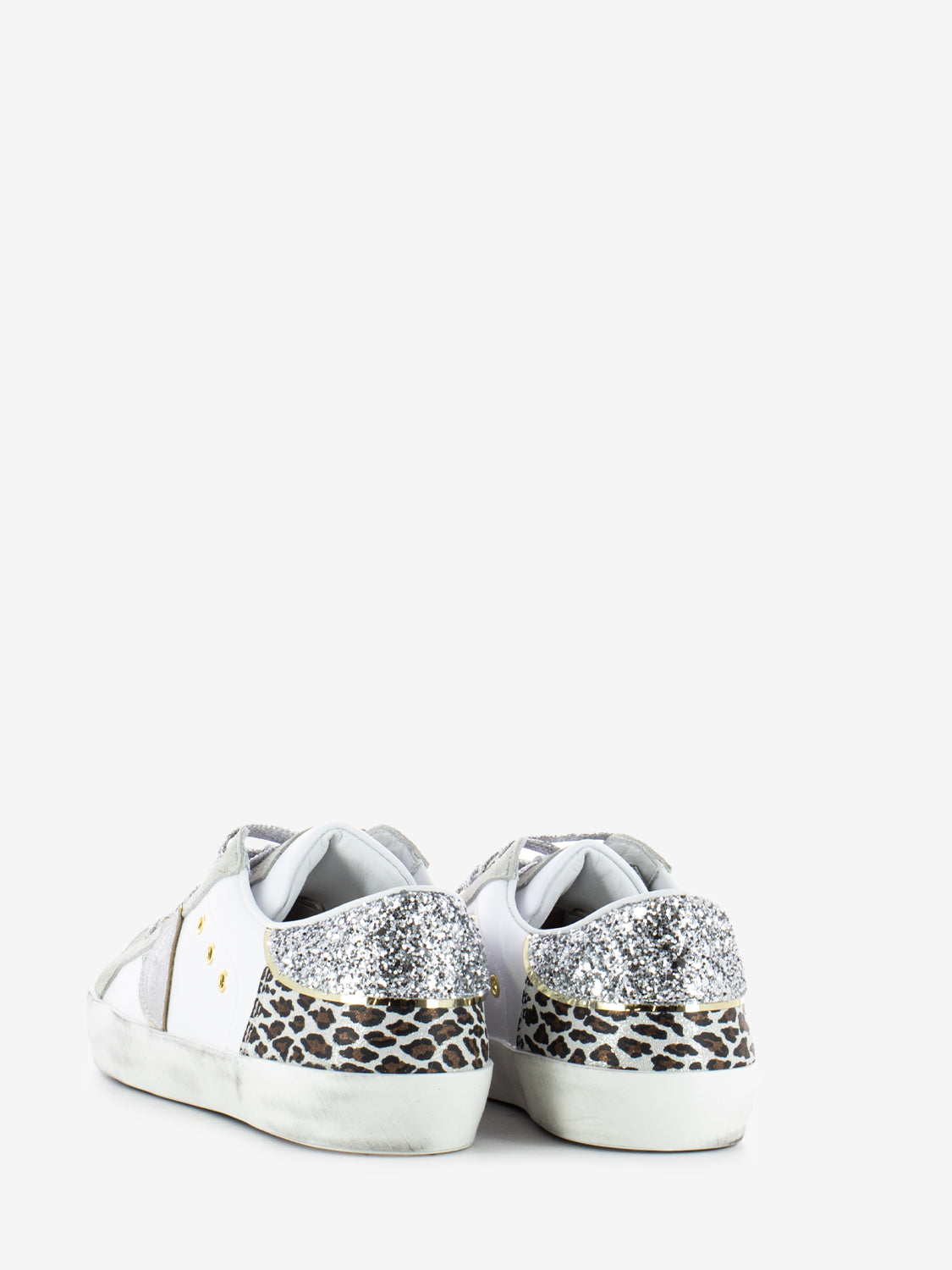 Sneakers Prsx white / silver / leopar