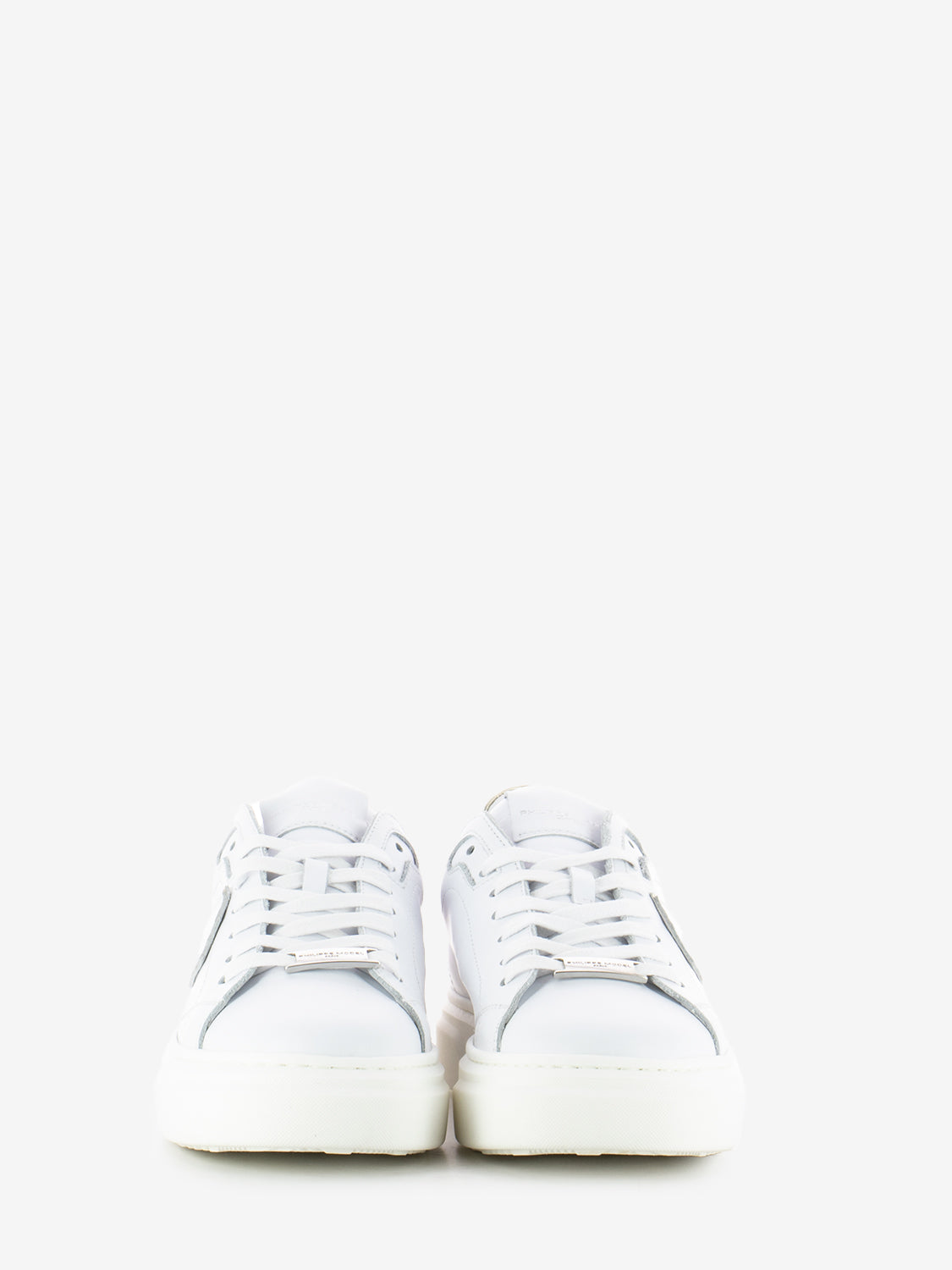 Sneakers Temple bianche / oro