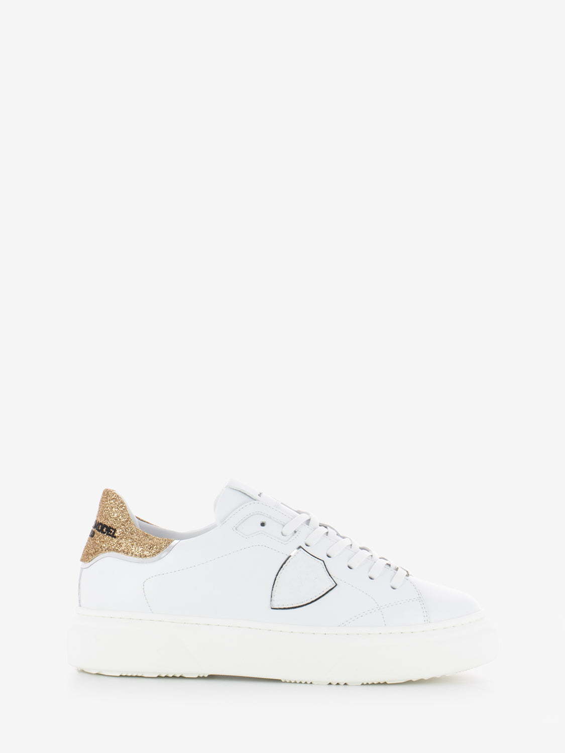 Temple veau glitter white / gold / silver