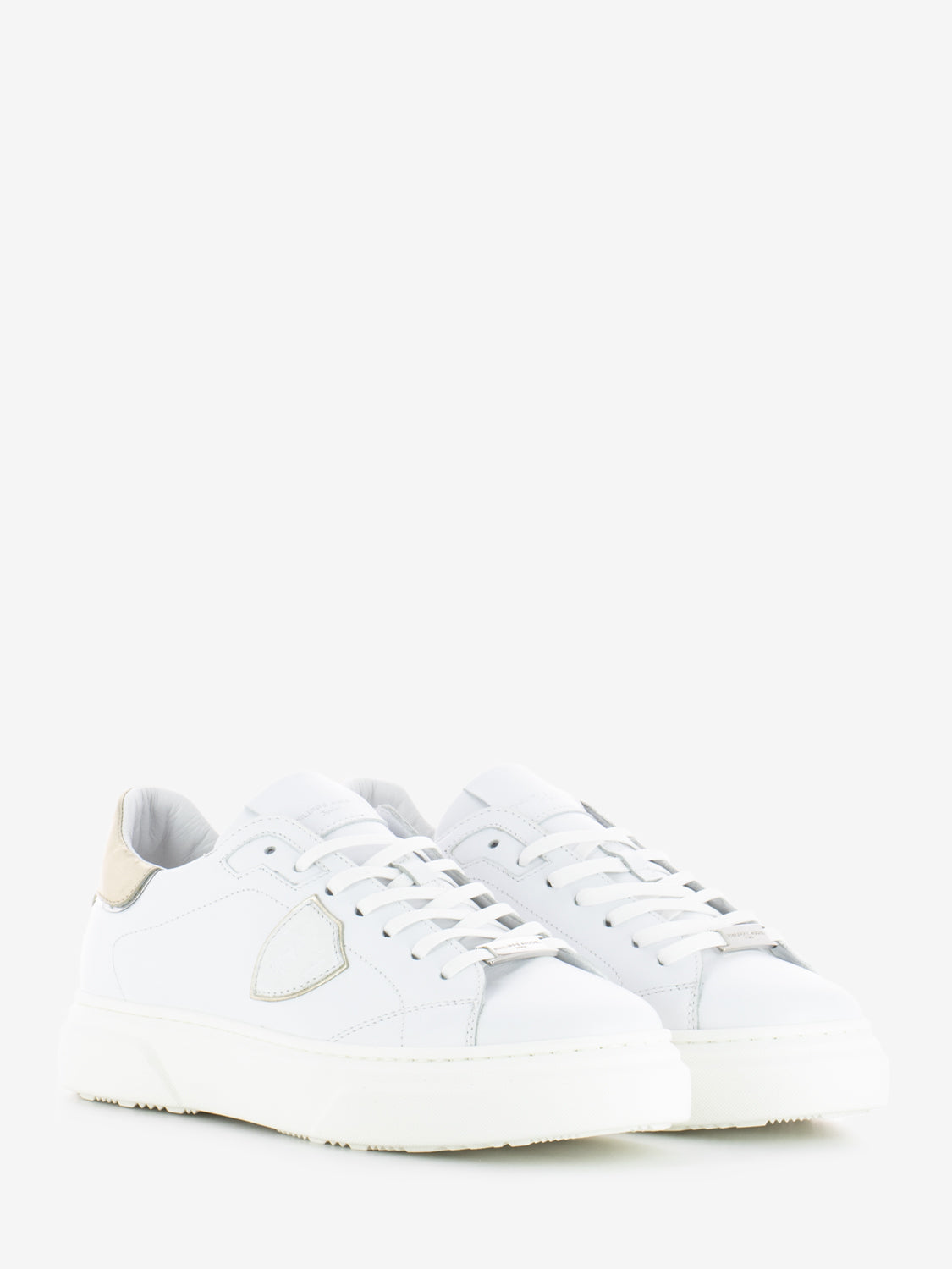 Temple Veau Metallic white / gold / silver
