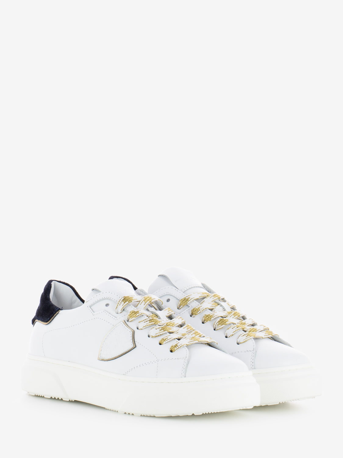 Temple veau velour white