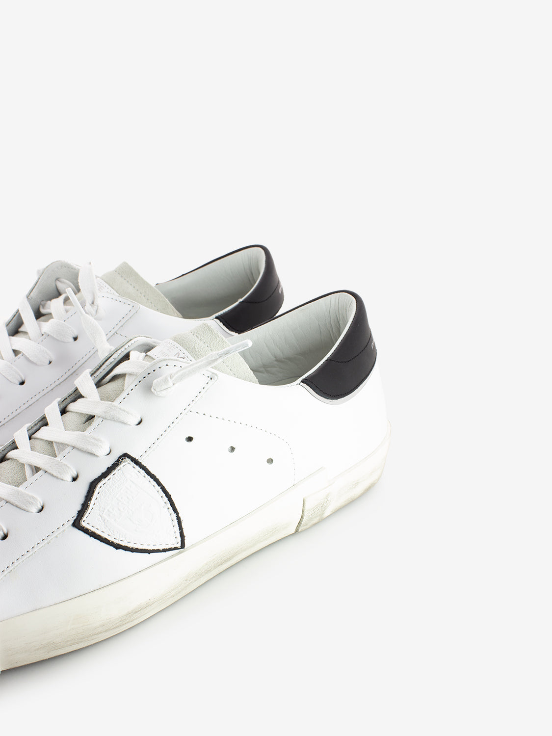 Prsx low basic blanc / noir
