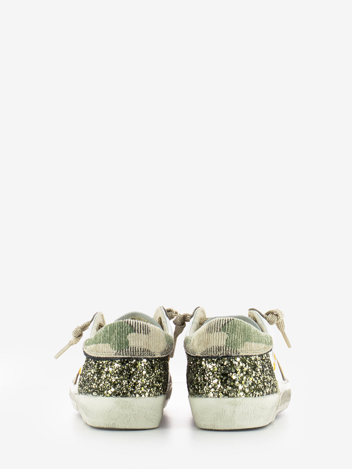 PRSX Low Camou glitter blanc / vert