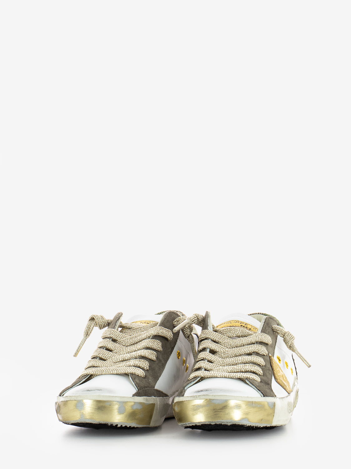 PRSX Low Camou glitter blanc / vert