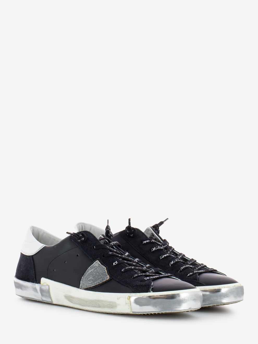 Prsx low foxy laminae black / silver