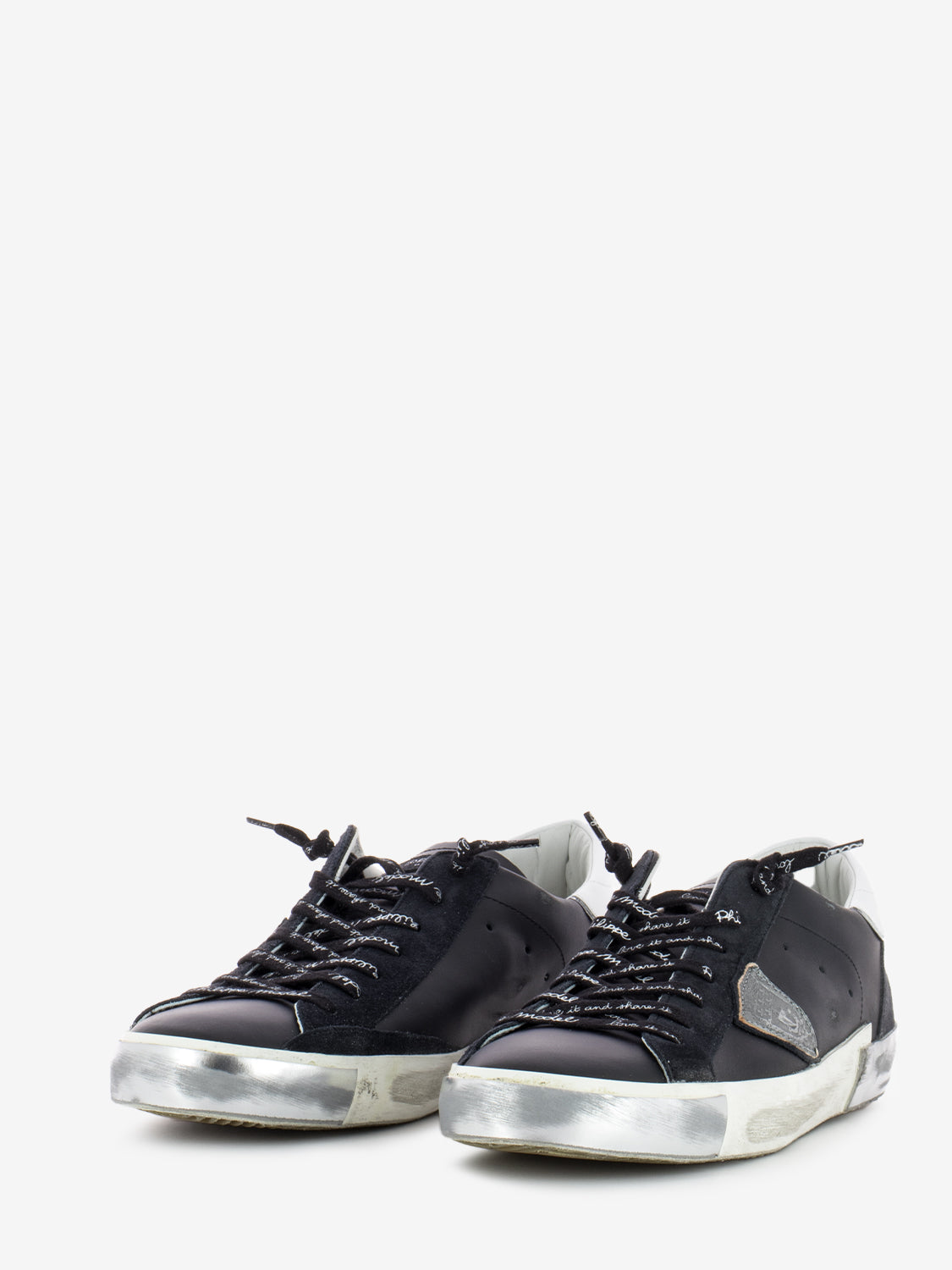 Prsx low foxy laminae black / silver