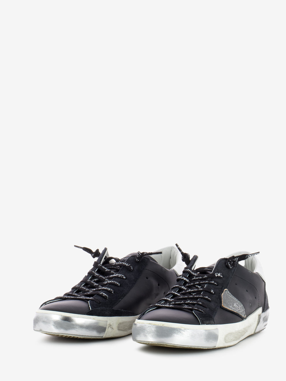 Prsx low foxy laminae black / silver