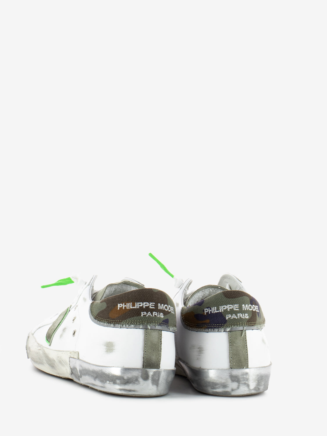 Prsx low man veau camouflage / blanc / vert