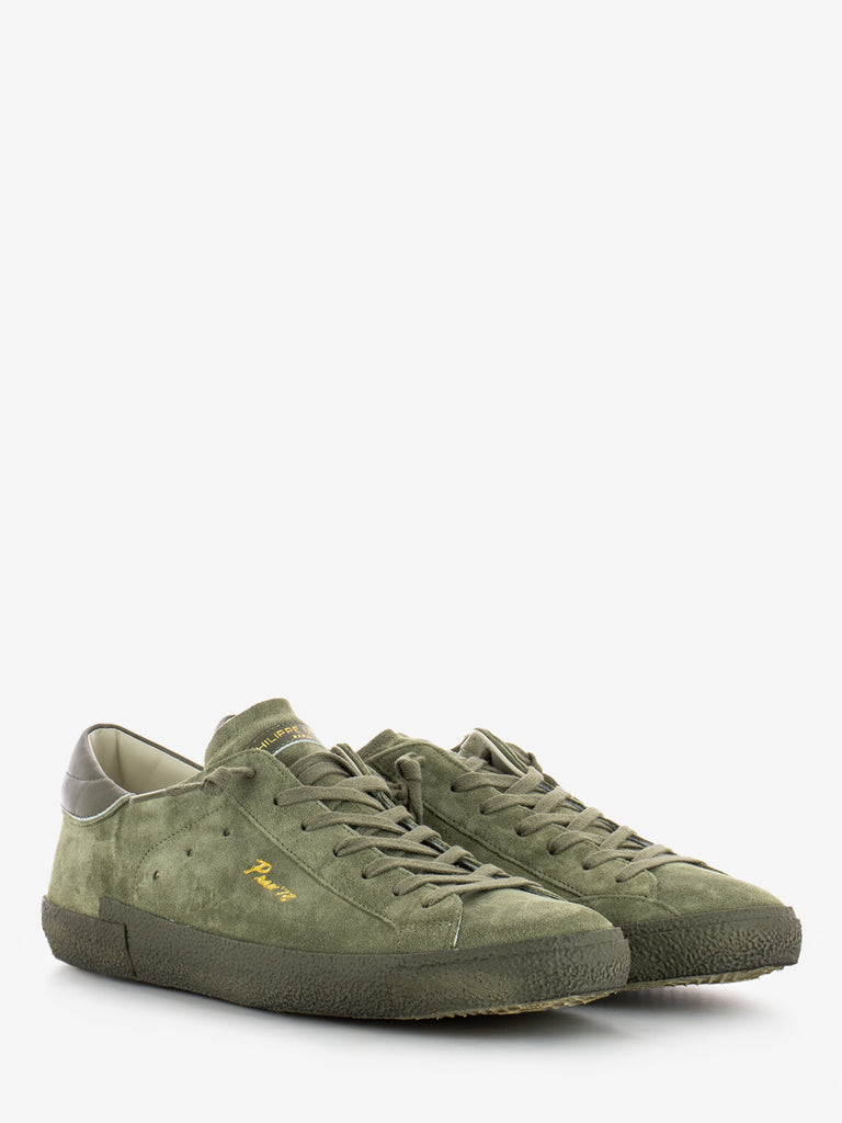PHILIPPE MODEL - Prsx Low Man Veau Daim '70 militaire