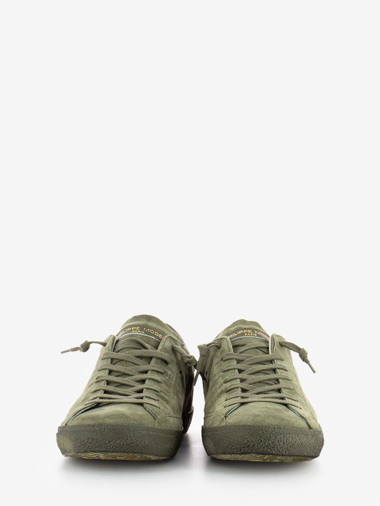 PHILIPPE MODEL - Prsx Low Man Veau Daim '70 militaire