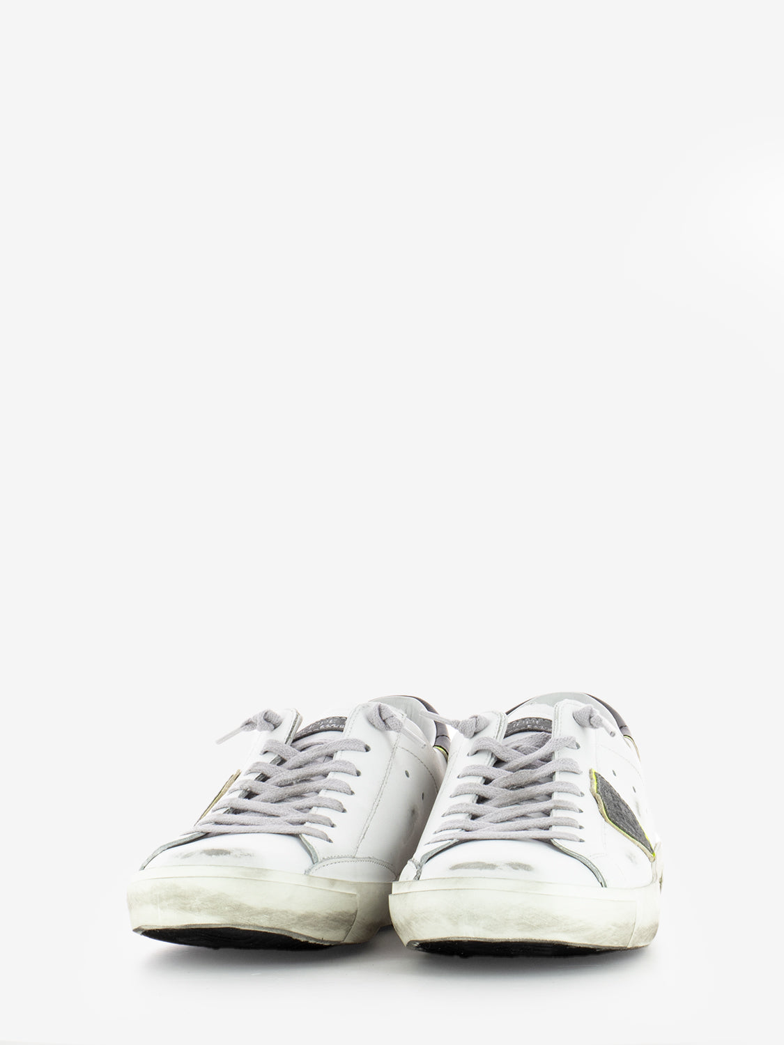 PRSX Low Man Veau Vintage blanc / noir