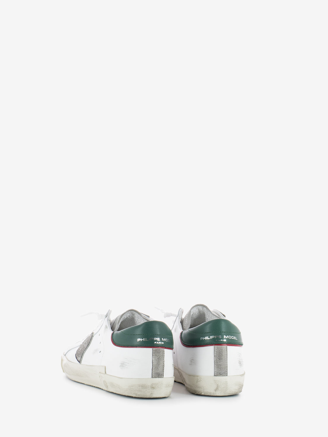 Prsx low man veau vintage blanc / vert