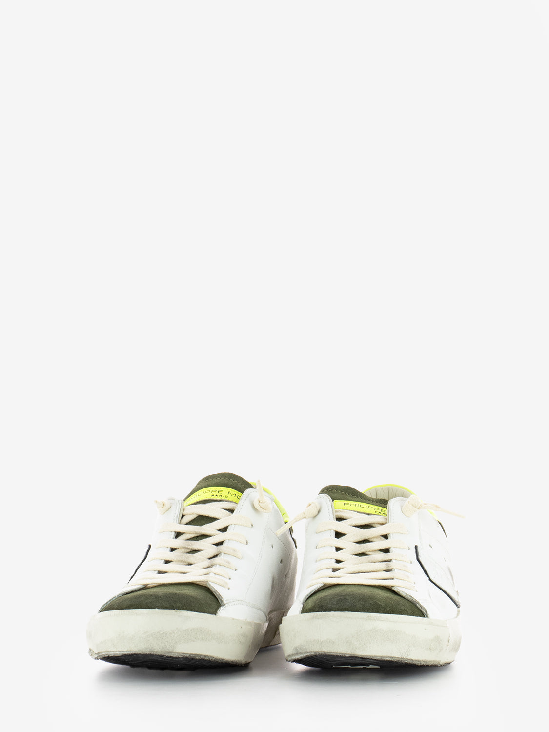 Prsx low Man vintage mixage blanc / militaire