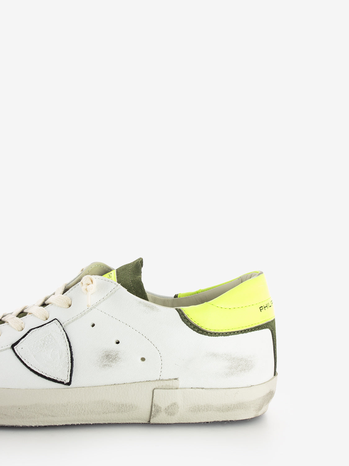 Prsx low Man vintage mixage blanc / militaire