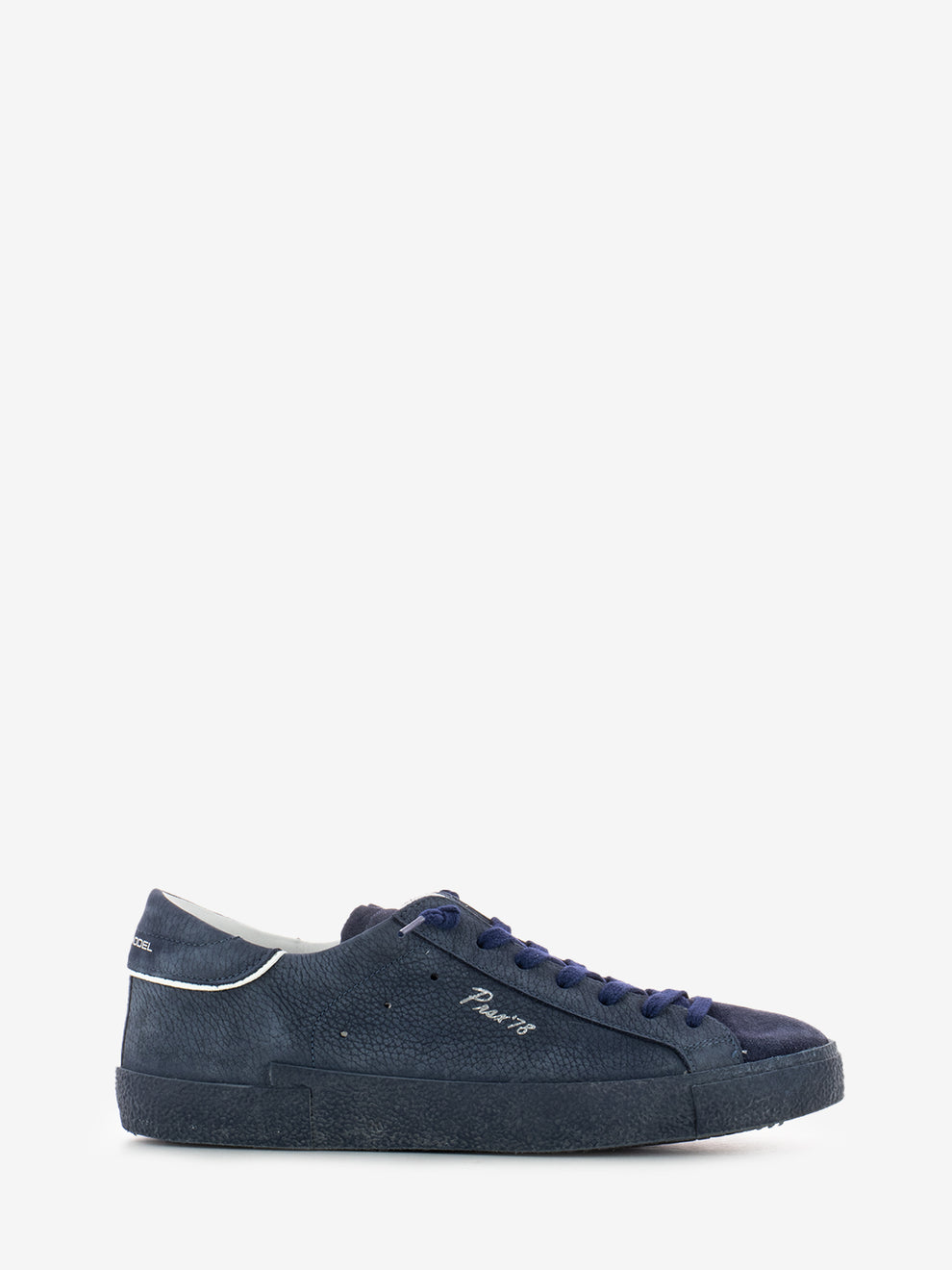 Prsx Low nabuck '70 bleu navy