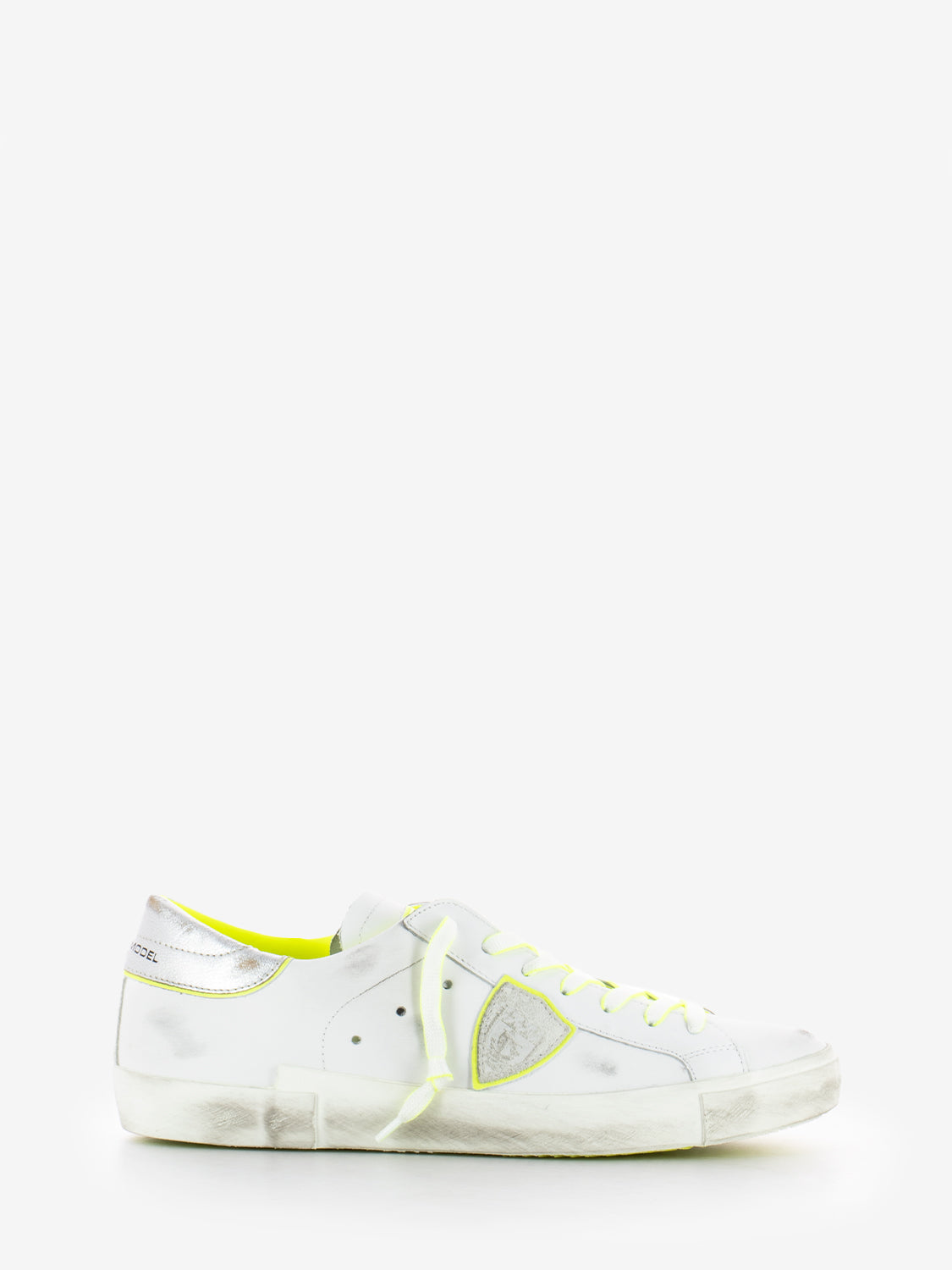 Prsx low veau neon blanc / jaune