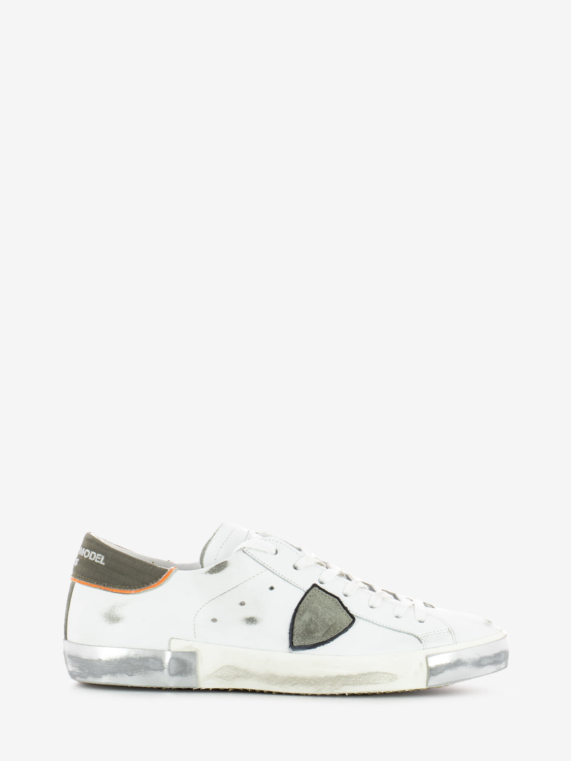 Prsx low white technical veau