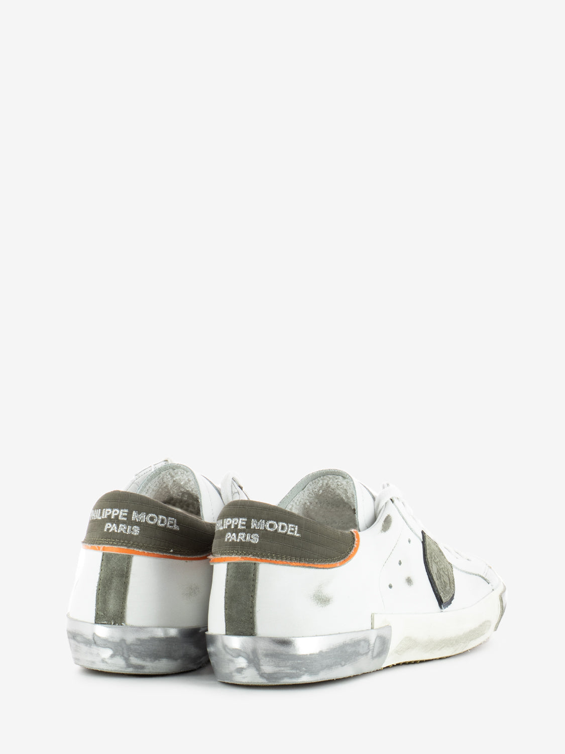 Prsx low white technical veau