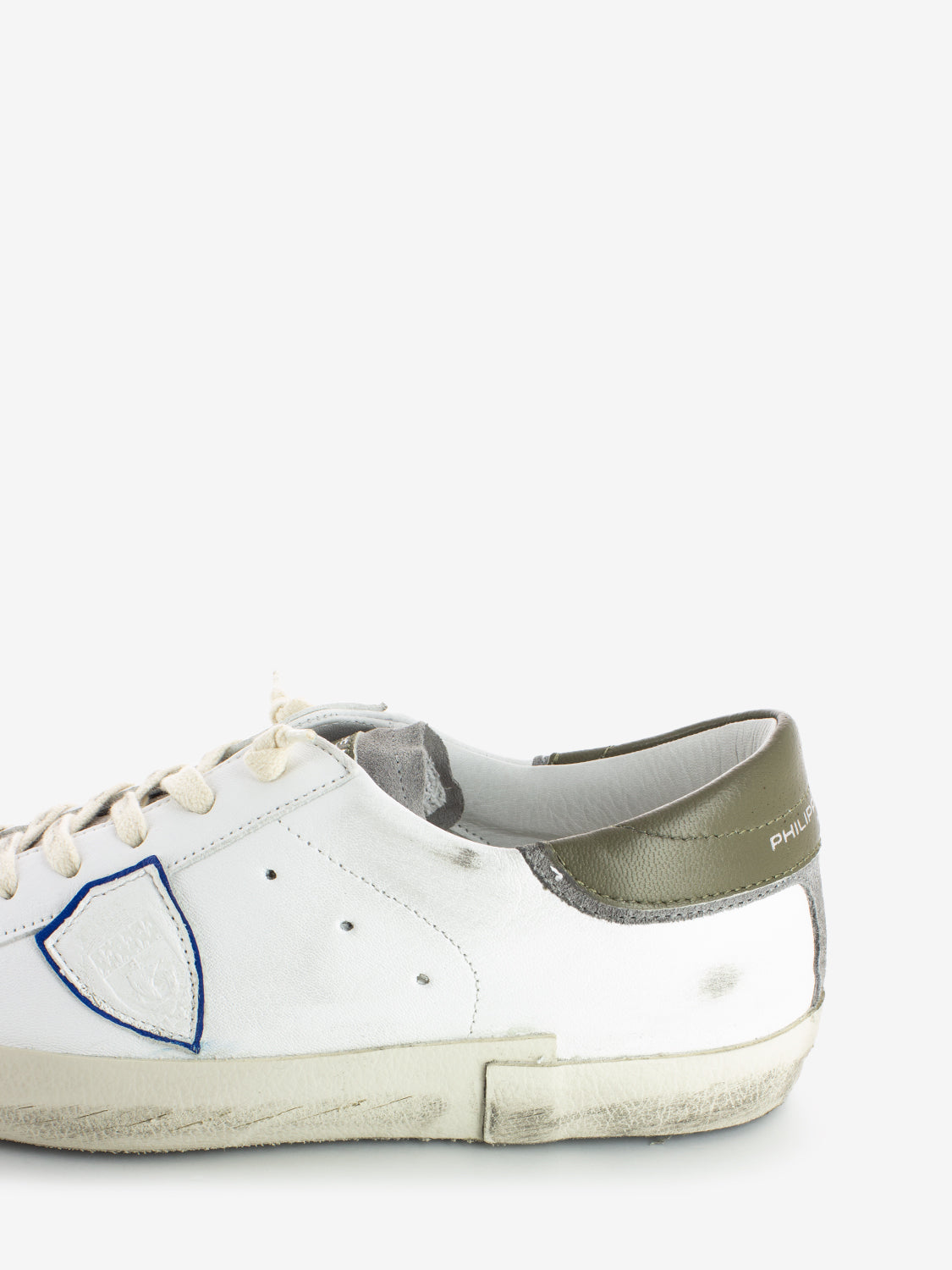 Prsx low vintage mixage blanc / anthracit