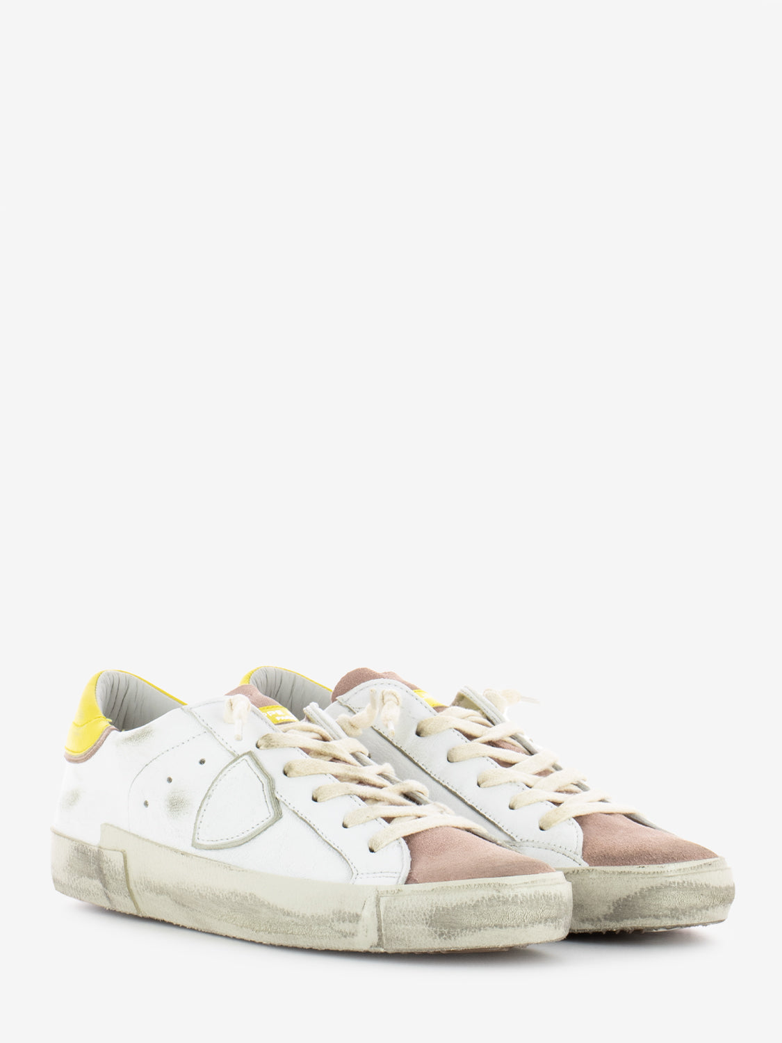 Prsx low woman vintage mixage rose / jaune
