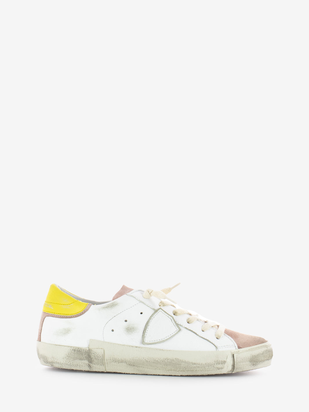 Prsx low woman vintage mixage rose / jaune