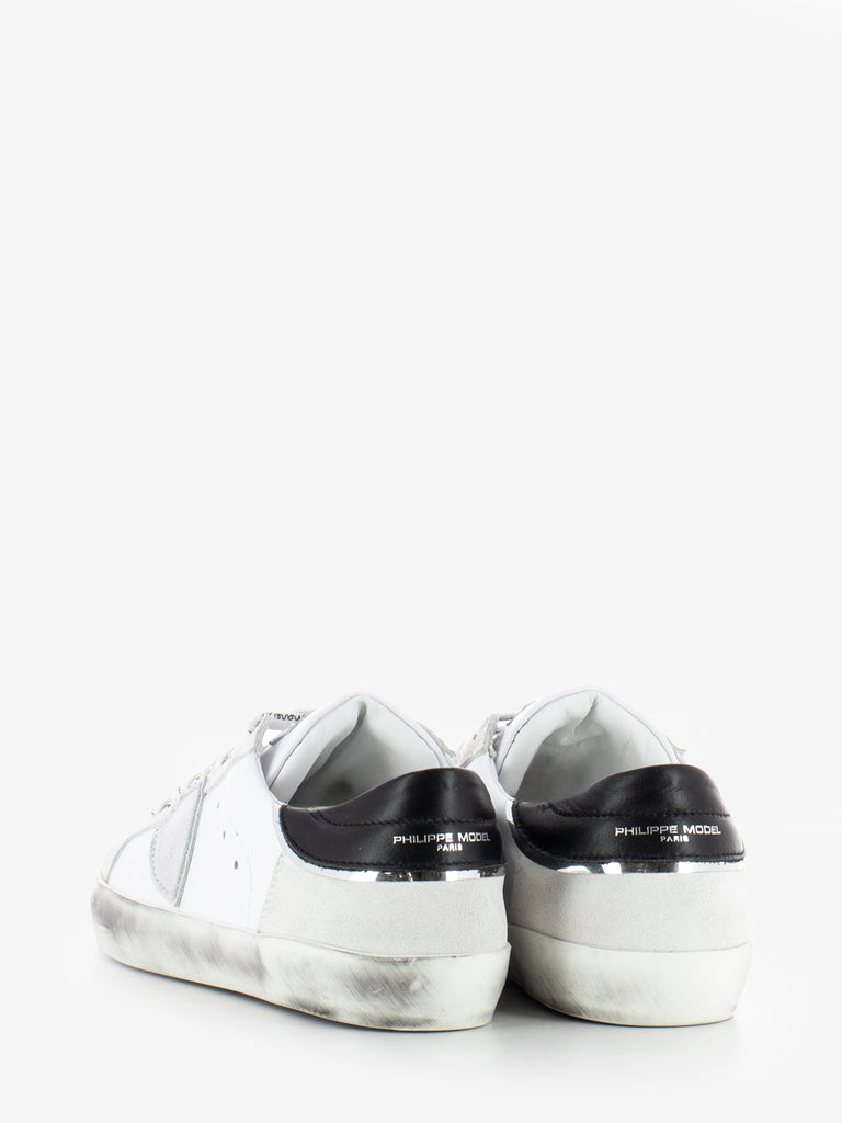 PHILIPPE MODEL JUNIOR - Sneakers Prsx white / black / silver