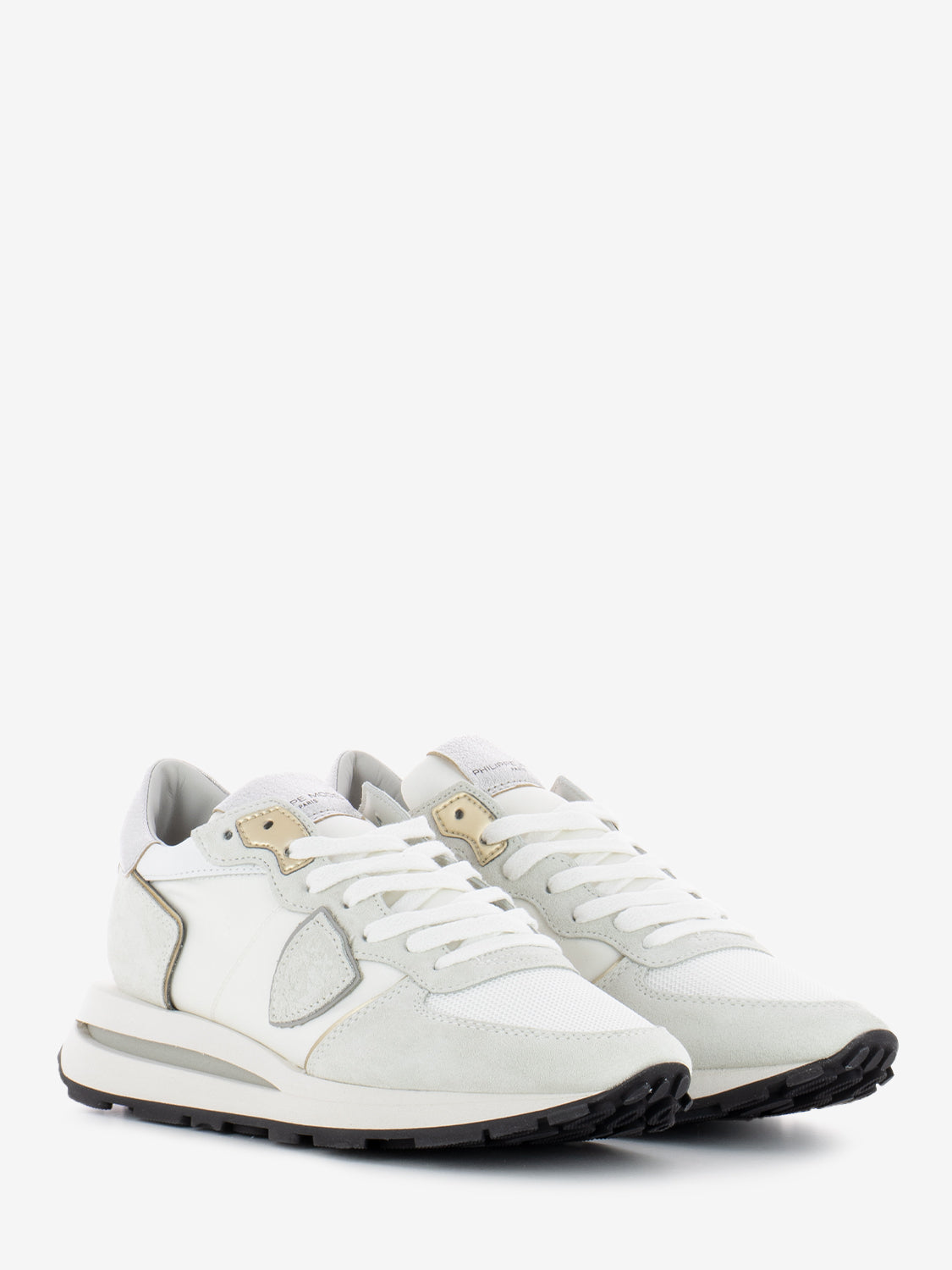 Tropez Haute low woman white / silver