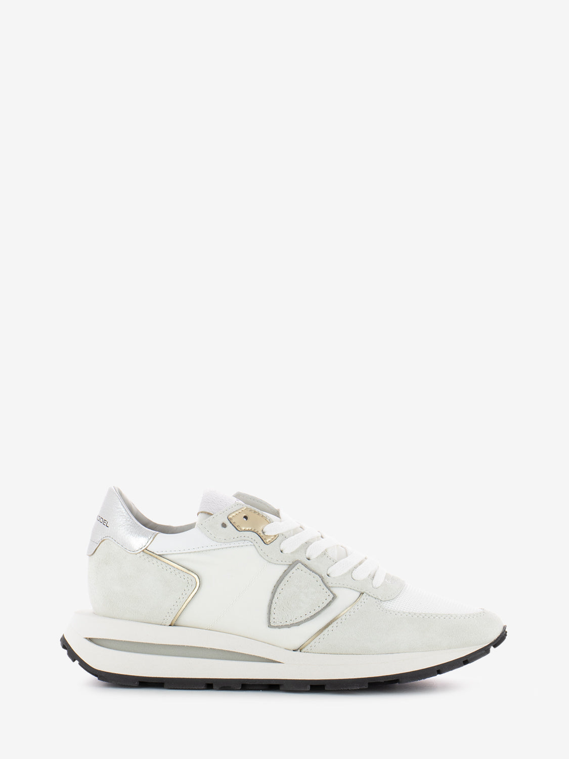 Tropez Haute low woman white / silver
