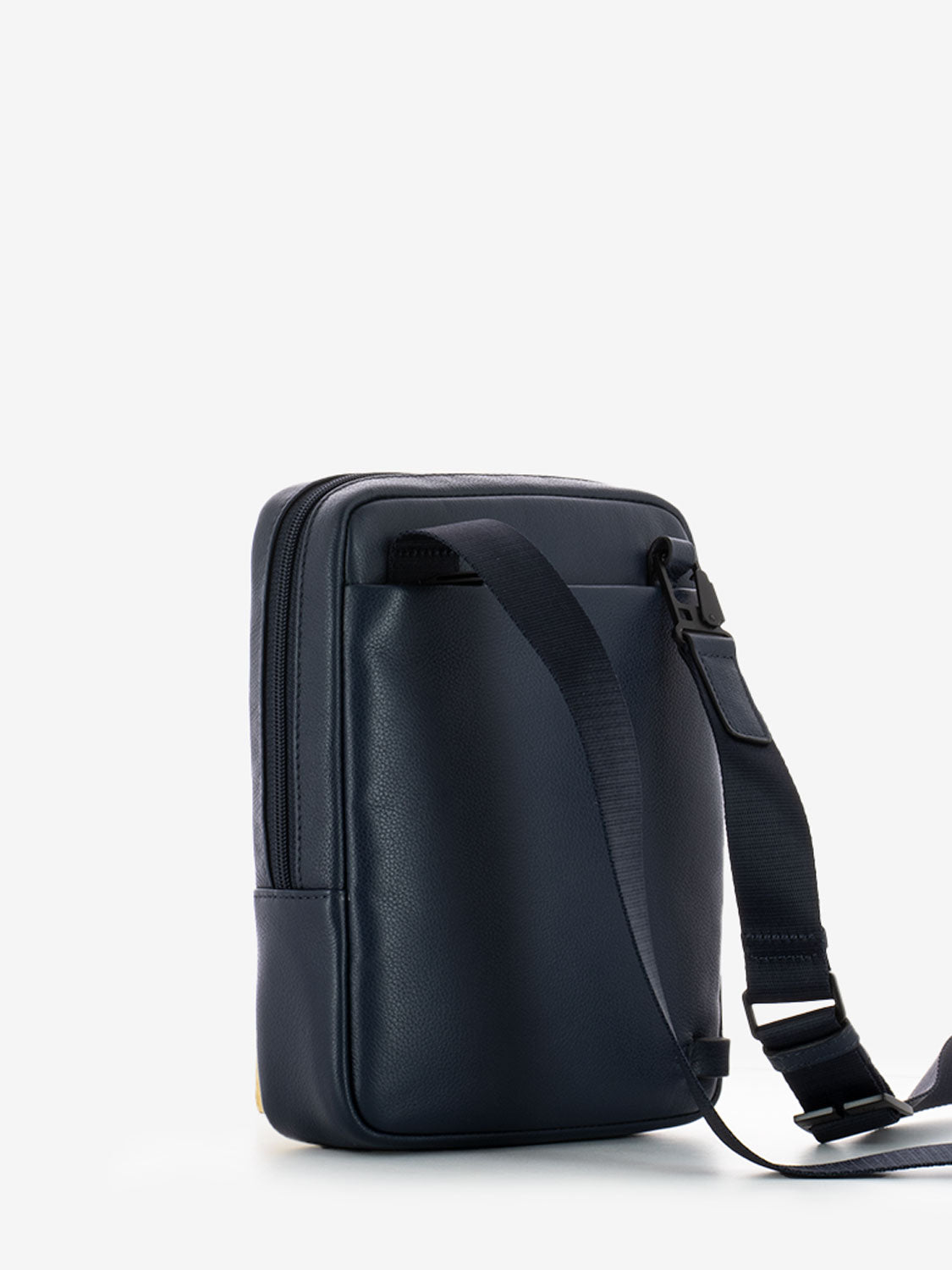 Blue leather iPad® mini pouch