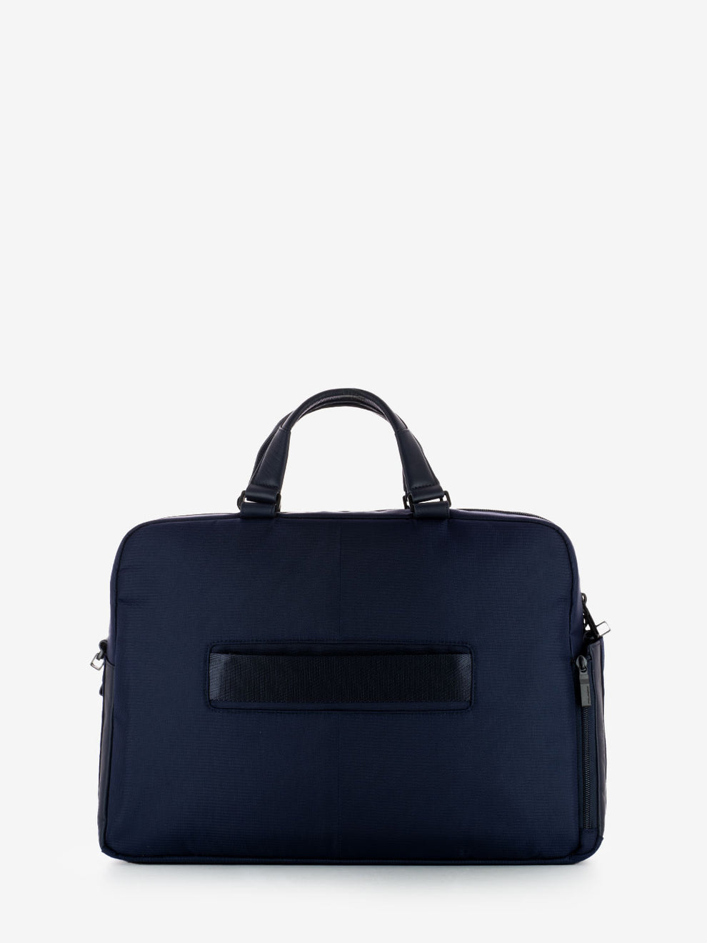 15.6" laptop bag in blue recycled fabric