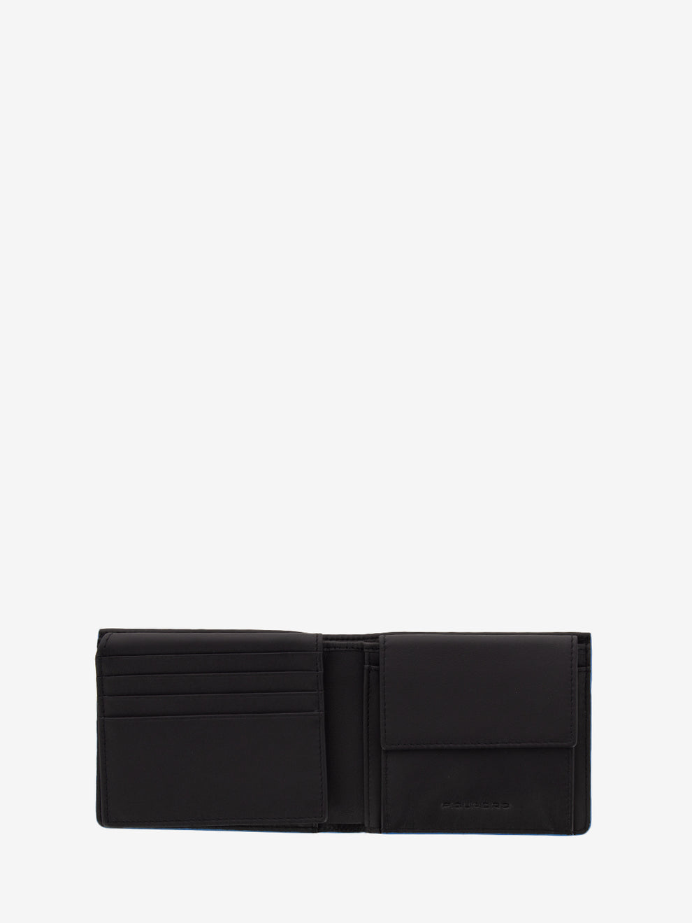 Wallet with black document holder flyer
