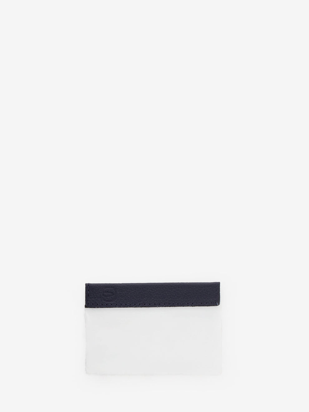 Blue leather document wallet