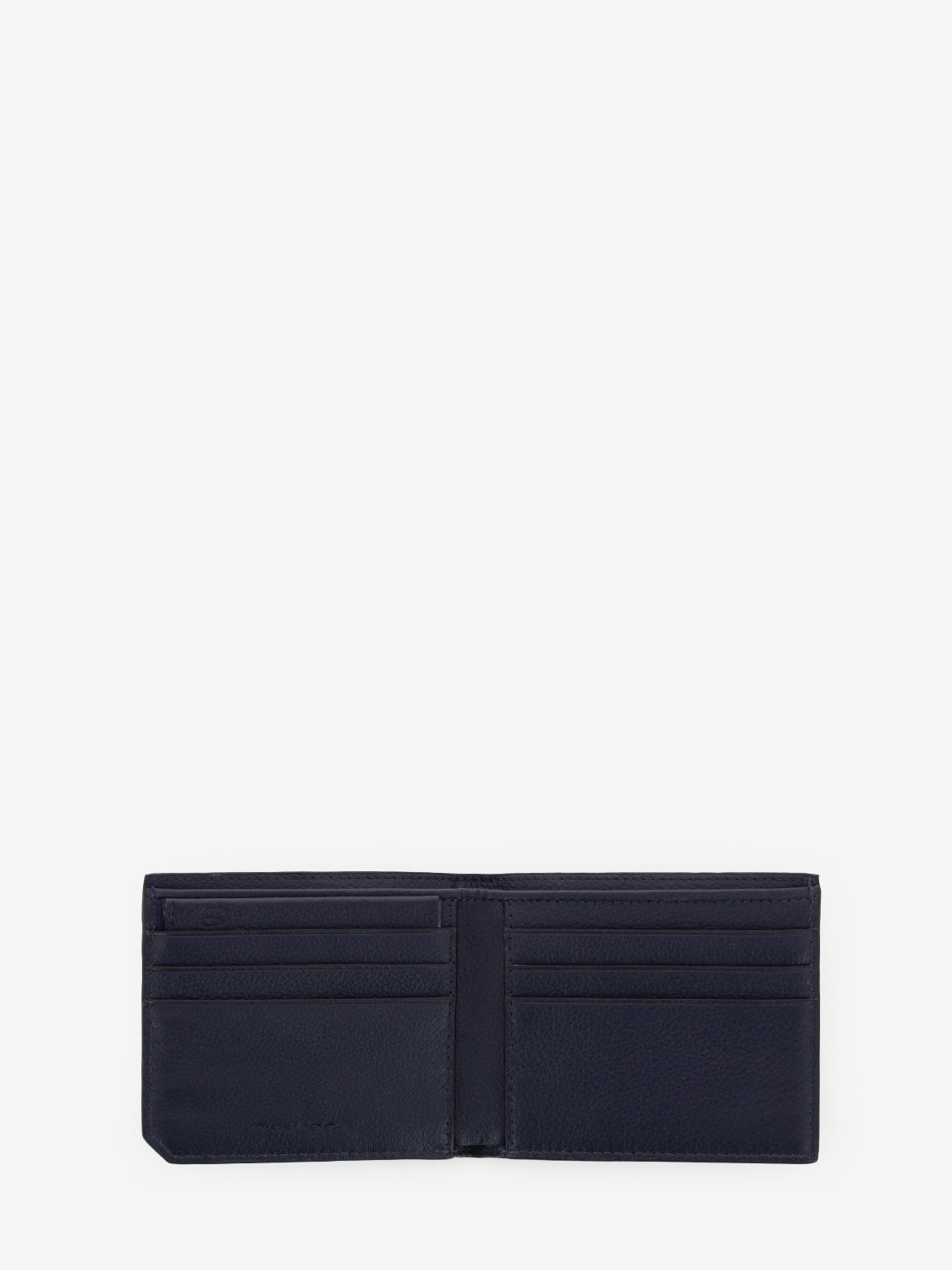 Blue leather document wallet
