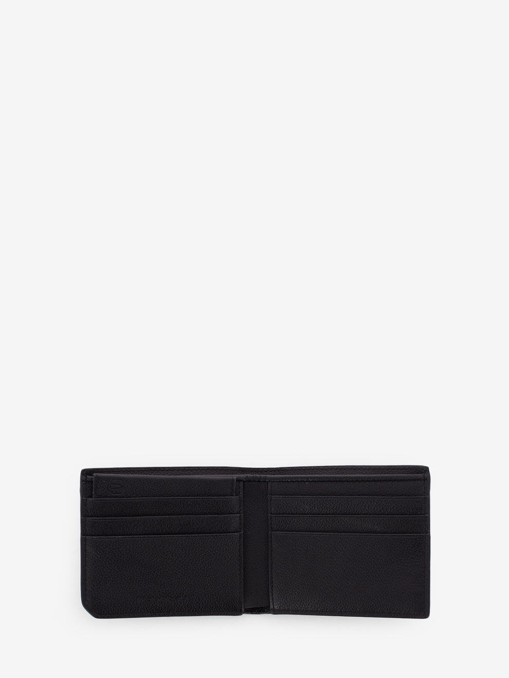 Black leather document wallet