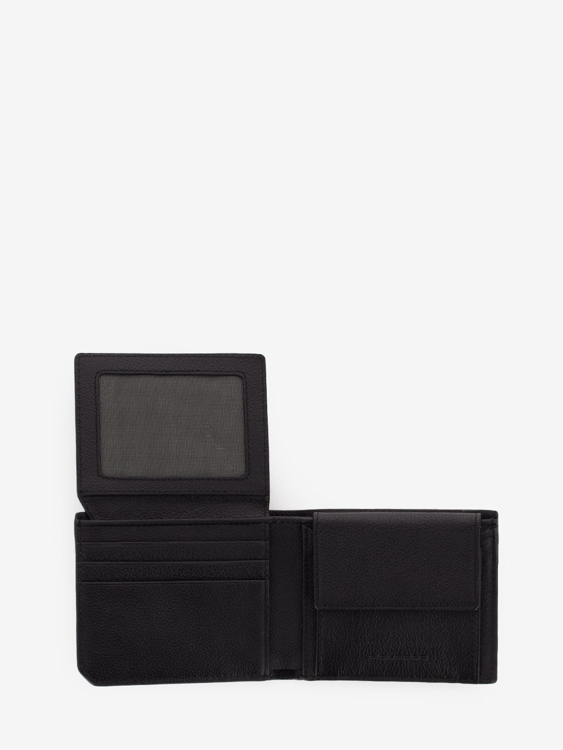 Black Leather RFID Wallet