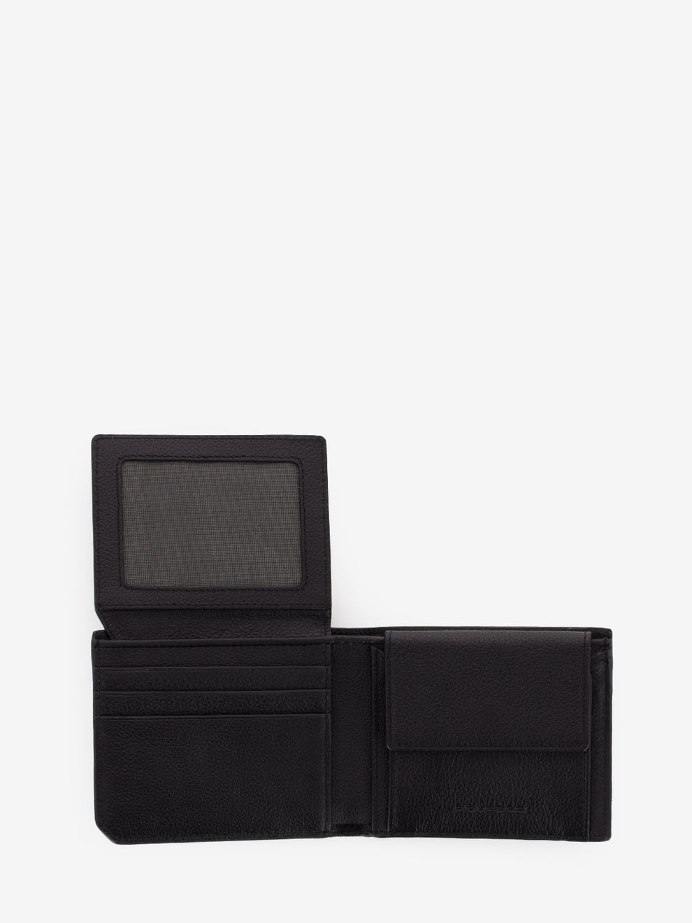 Black Leather RFID Wallet