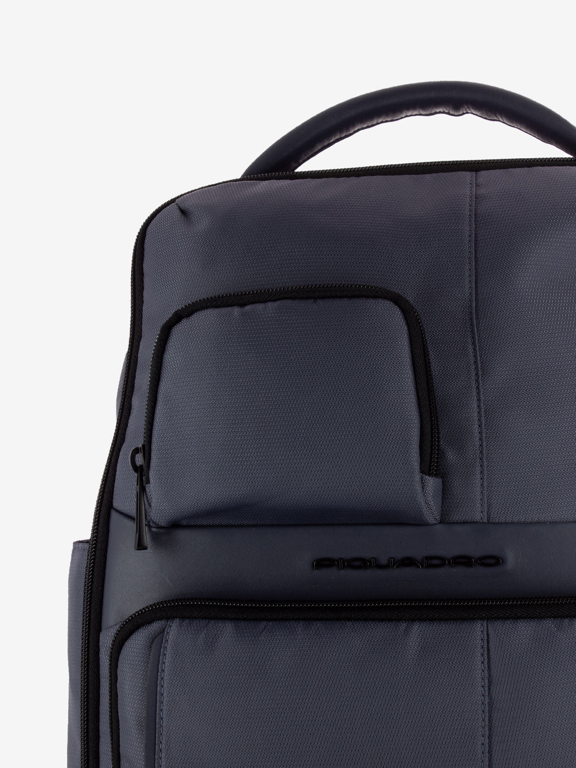 Laptop and iPad backpack with blue pockets