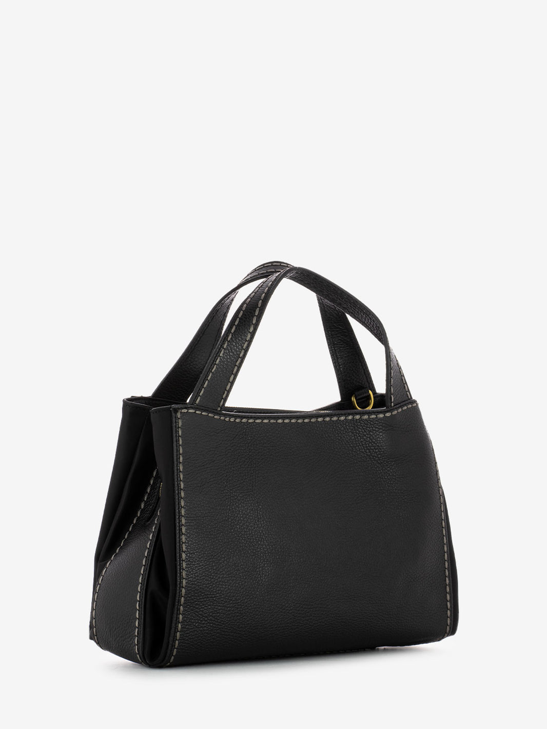 California bag in black leather