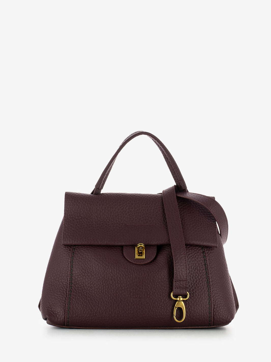 Large burgundy Queen bag