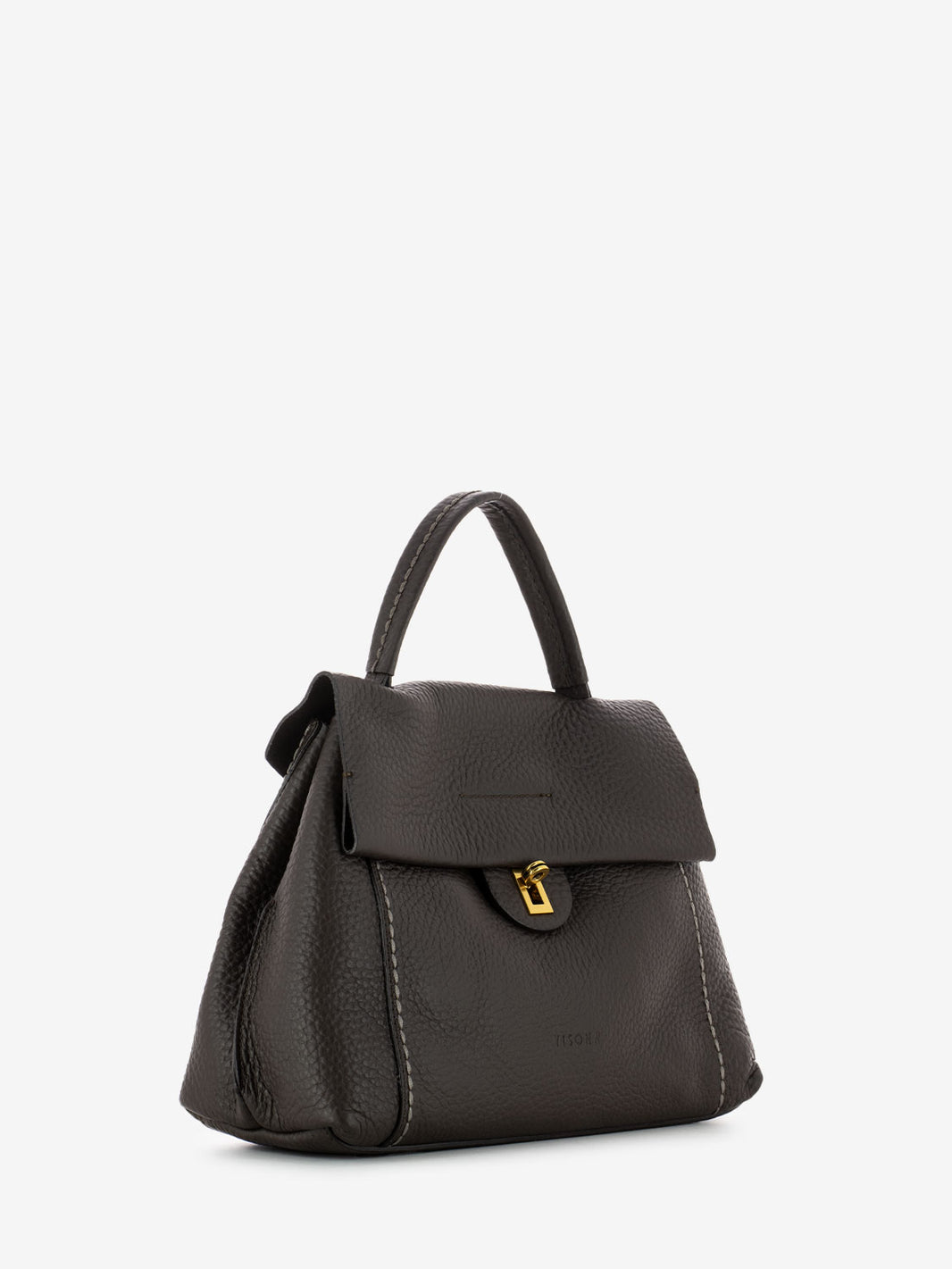 Queen large dark brown bag