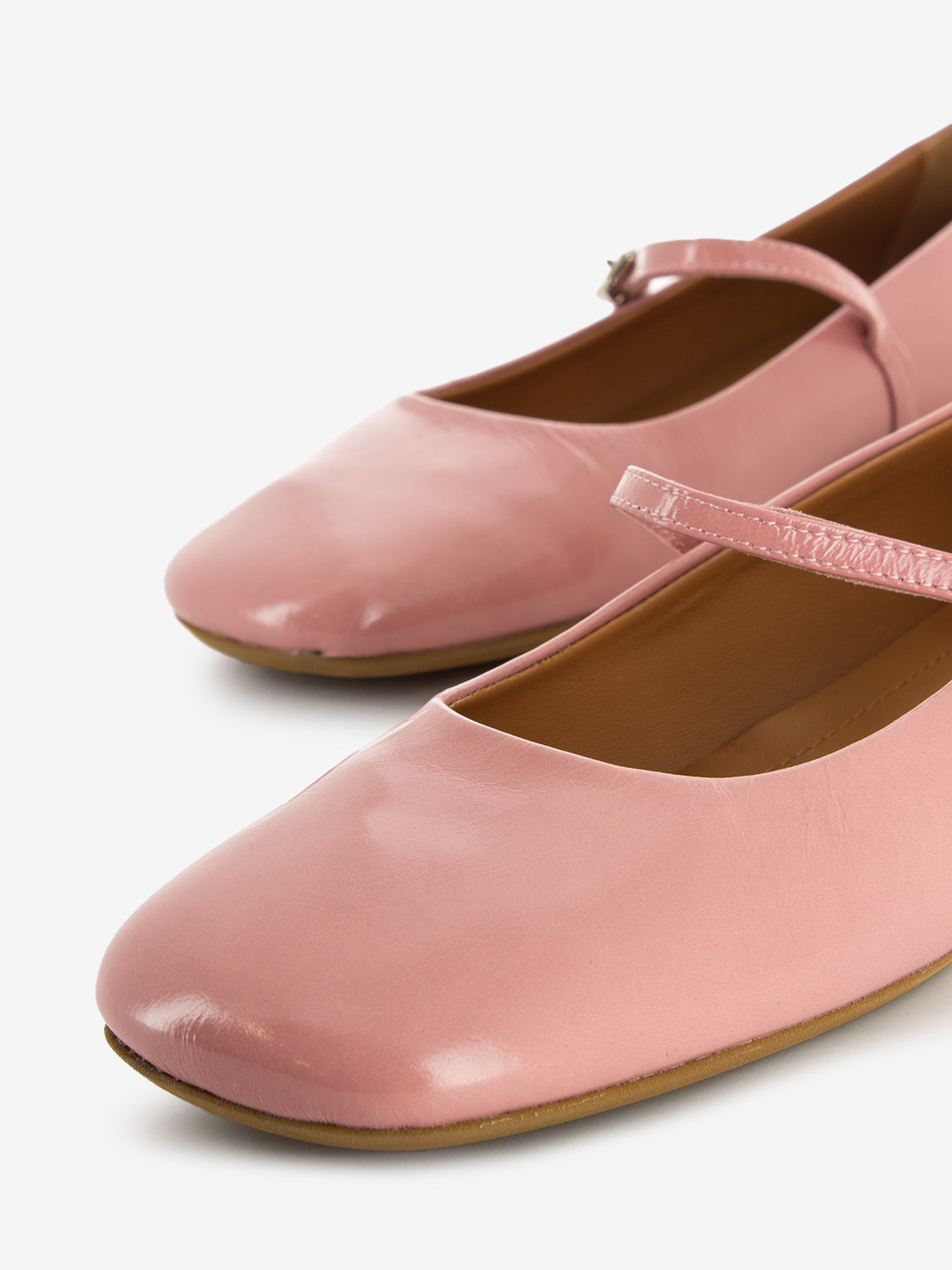 Baby ballerina patent summer pink